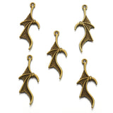 20pcs 6 colors bat Wings Charms for Earrings necklaces keychains DIY Jewelry accessories Handmade Making Craft 12*31mm D454