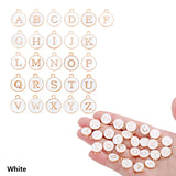 YuenZ  A-Z KC gold color letter DIY accessories enamel alphabet charms alloy small pendant for bracelet 15*13mm W85