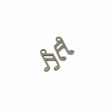 5 colors 60pcs musical note Charms Tibetan Silver Bronze Pendants Antique Charm Jewelry Making DIY Handmade Craft 16*9mm P206
