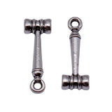 20pcs 18x6.6x3.6mm 3 Colors Antique Bronze Color Antique Silver Color Antique Gold Color Judge'S Gavel Charms