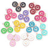 YuenZ  A-Z KC gold color letter DIY accessories enamel alphabet charms alloy small pendant for bracelet 15*13mm W85