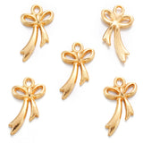 30pcs 7 colors Bow Charms Pendants for Bracelet Necklace DIY Jewelry Making Finding Accessories 20*11mm N127