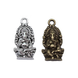 10pcs 26x14mm 2 Colors Antique Bronze Color Antique Silver Color Elephant Charms For DIY Jewelry Making