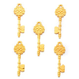 20 pcs 6 colors key Charms Pendants For Necklace Bracelet Jewelry Making DIY Handmade 34*11mm O236