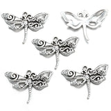 10pcs 6 Colors dragonfly Charms For Earrings Bracelets Necklace Pendant DIY Handmade Jewelry Making accessories 20*28mm D2147