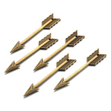 10pcs 5 color arrow Charms For Necklace Bracelet Keychain pendant DIY Jewelry Making 62*11mm M01