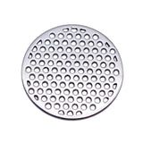 10pcs 25x25x1.1mm 3 Colors Multi-Hole Round Plate Accessories