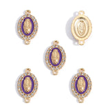 10Pcs Double-Drop Alloy Diamond-Studded Pendants DIY Necklace & Bracelet Jewelry Components Jewelry Making Materials W641