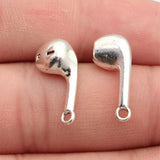 10pcs 21x8.5x5.9mm Antique Silver Color Earphone Charms For DIY Jewelry Making