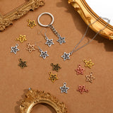 20pcs 6 Colors star Charms For Bracelet Earring necklace Pendants DIY Handmade Jewelry Accessories Making 16*20mm L349