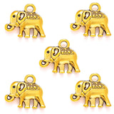 20 pcs Elephant Charms Antique Pendants for Jewelry Making Necklace Bracelet Accessories Findings 12*14mm D9266