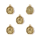 5pcs 4 Colors Irregular Alloy Charms Keyrings Bracelet Pendants Suitable for DIY Handicraft Jewelry Making B1113