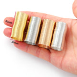 1pcs gold plated cutting steel wire flexible wire memory steel wire ring DIY hand made jewelry connecting accessories material
