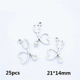 8pcs-25pcs Antique Silver color Medical tools Charms Metal Pendants Jewelry Making Accessories U052