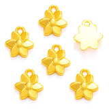 30pcs 7 Color small flower Charm for Bracelet Necklace earring Pendant  DIY Handmade Jewelry Accessories 11*10mm Q1159