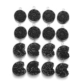 10Pcs Resin cute Oreo Charms For Earring Necklace Bracelet Key Jewelry Making DIY Decoration Jewelry Accessories 16*21*6mm W389
