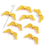 20pcs 6 colors shaped Angel Wings Spacer Bead Charms Jewelry Making DIY Jewelry accessories Handmade Craft 20*7mm R240
