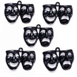 5pcs 4 colors Masks Charm For Necklace Bracelet necklace Pendant DIY Jewelry Making Accessories 22*29mm I1135
