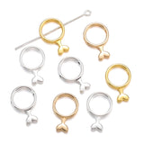 inside diameter 10mm fish tail Wrapped Bead Connect Spacers Through Hole Beading Cap DIY Bracelet for Jewelry Making R235