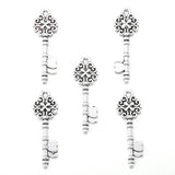 20 pcs 6 colors key Charms Pendants For Necklace Bracelet Jewelry Making DIY Handmade 34*11mm O236