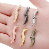 20pcs 6Colors  Zinc Alloy Scream Charms Fit Jewelry Pendant For DIY Necklace Bracelet Jewelry Making Findings
