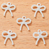 30pcs 6 colours Small Bow knot Charms for Bracelet Necklace Pendant Jewelry Making Handmade Crafts diy Supplies 12*12mm N1176