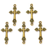 10pcs 6 Color cross Charm for Key Chain Bracelet Necklace earring Pendant  DIY Handmade Jewelry Accessories 16*31mm T108