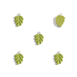 10pcs Resin Leaf Charms Maple Leaf Ginkgo Leaf Pendants Jewelry Making Materials Keychain Charms Earrings Necklace Accessories