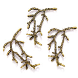 5 pcs Antique Porous tree branch Charms for Keychain clothing Pendants DIY Jewelry Making Accessories Findings 47*27mm Q276