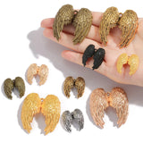 5pcs 5 colors wing Charms Fit Bracelets Necklace Pendant DIY Jewelry Making Accessories 26*24mm/47*42mm D455
