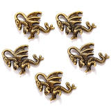 15pcs 7 Color Flying Dragon Charm for Necklace Keyring Pendant  DIY Handmade Jewelry Accessories 18*15mm D814