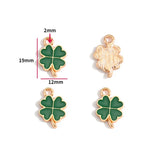 10pcs various styles Enamel Alloy flower Charm Earring Pendant DIY Keychain Necklace Jewelry Accessories W494
