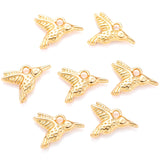 20pcs 5 Color Flying birds Charm for earring Necklace Keyring jewelry Pendant  DIY Handmade Crafts accessories 17*13mm D569