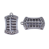 10pcs 24x14mm 2 Colors Antique Silver Color Gold Color Chinese Style Abacus Charm For DIY Jewelry Making