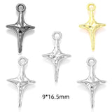 5Pcs 14 styles 3 Colors Star Wishing Meteor Charms For Earrings necklaces Pendants DIY Jewelry Making accessories W299