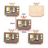 10pcs Vintage Enamel Cup Phonograph Bicycle Charms For Jewelry Making Handmade DIY Necklaces Pendants Bracelets Accessories W404