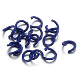 100pcs Multi-colors Mixed Open Rings DIY Multifunction Jewelry Making Findings 1.2X8mm V164