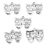 5pcs 4 colors Masks Charm For Necklace Bracelet necklace Pendant DIY Jewelry Making Accessories 22*29mm I1135
