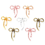 20pcs 5 colours Small Bow knot Charms for Bracelet Necklace Pendant Jewelry Making Handmade Crafts diy Supplies 20*25mm N1177