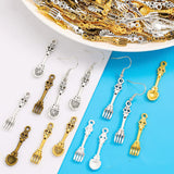 20pcs  Gold color Spoon Charms Necklace Pendant Bracelet Jewelry Making Handmade Crafts diy Supplies 33*9mm 1532