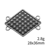 10pcs 28x36mm Antique Silver Color Body Chain Waist Chain Connector For DIY Jewelry Making Handmade Jewelry Findings