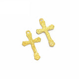 15pcs 5 Color cross Charm for Key Chain Bracelet Necklace earring Pendant  DIY Handmade Jewelry Accessories 32*19mm T29