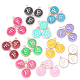 YuenZ  A-Z KC gold color letter DIY accessories enamel alphabet charms alloy small pendant for bracelet 15*13mm W85