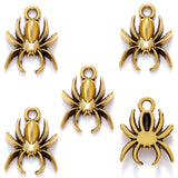 20pcs 7 colors spider Charms metal animal Earring necklace Pendants for Jewelry Making DIY Handmade Craft 18*13 D294