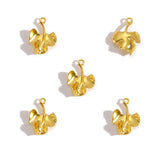 10pcs 6 colors alloy leaf Charm Hollow Pendant For DIY Necklace Bracelet Earrings Jewelry Crafts Making Accessories 24*16mm Q393