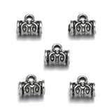 30 pcs 7 color Zinc Alloy Bead DIY big hole metal connector Beads Fits Charm Bracelets Necklaces Pendants making 4*7mm R229