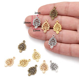 25pcs Peacock Charms Antique Silver color Pendant Fit Bracelets Necklace Jewelry Making DIY Accessories 19*12mm D960