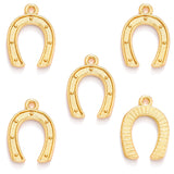 40pcs 5 Color Horseshoe Charm Alloy Metal For Keychain earring Pendants DIY Handmade Jewelry Accessories Making 11*15.5mm D9343