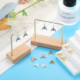 20Pcs 5 Colors Alloy flower charm For Bracelets Necklaces Pendant Diy Handmade Jewelry Making 14*14mm G125