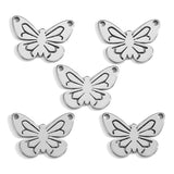 5pcs stainless steel dolphin butterfly/spider Charms Animal Pendants DIY Handmade Necklace Bracelet Earrings Jewelry Making W418